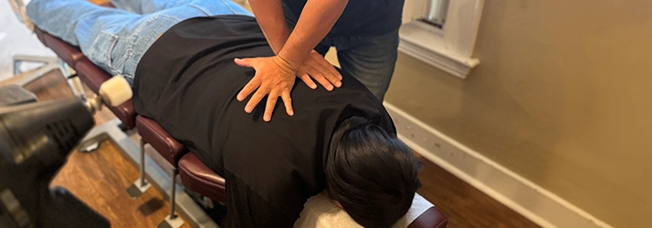 Chiropractic Marysville WA Patient Receiving Adjustment