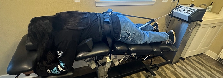 Chiropractic Marysville WA Patient Receiving Spinal Decompression